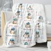 Novusopt Custom Baby Blankets for Boys with Kingfisher Name Receiving Baby Blanket Boy Girl Neutral Sherpa Blanket Personalized Blanket Warm Fuzzy Blanket Newborn Nursery Receiving Blankets view 3