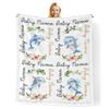 Novusopt Custom Baby Blankets for Boys with Dolphin Name Receiving Baby Blanket Boy Girl Neutral Sherpa Blanket Personalized Blanket Warm Fuzzy Blanket Newborn Nursery Receiving Blankets view 1