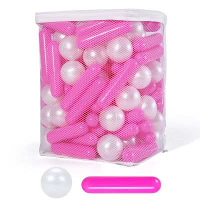 STARBOLO Ball Pit Balls - 120pcs Crush Proof Plastic Toy Balls for Kids' Ball Pit, Play Tent, Baby Pool Water Toys, Birthday Party Decoration, Photo Props