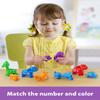 Coogam Number Matching Toy Set, 10pcs Double-Sided Animal Number Counting Game, Preschool Montessori Fine Motor Skill Mathematics Educational Toys for 3 4 5 Year view 2
