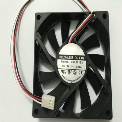 Cooling Fan DC12V 80mm 8015 for RDL8015S 0.09A 80x80x15mm Cooling Fan