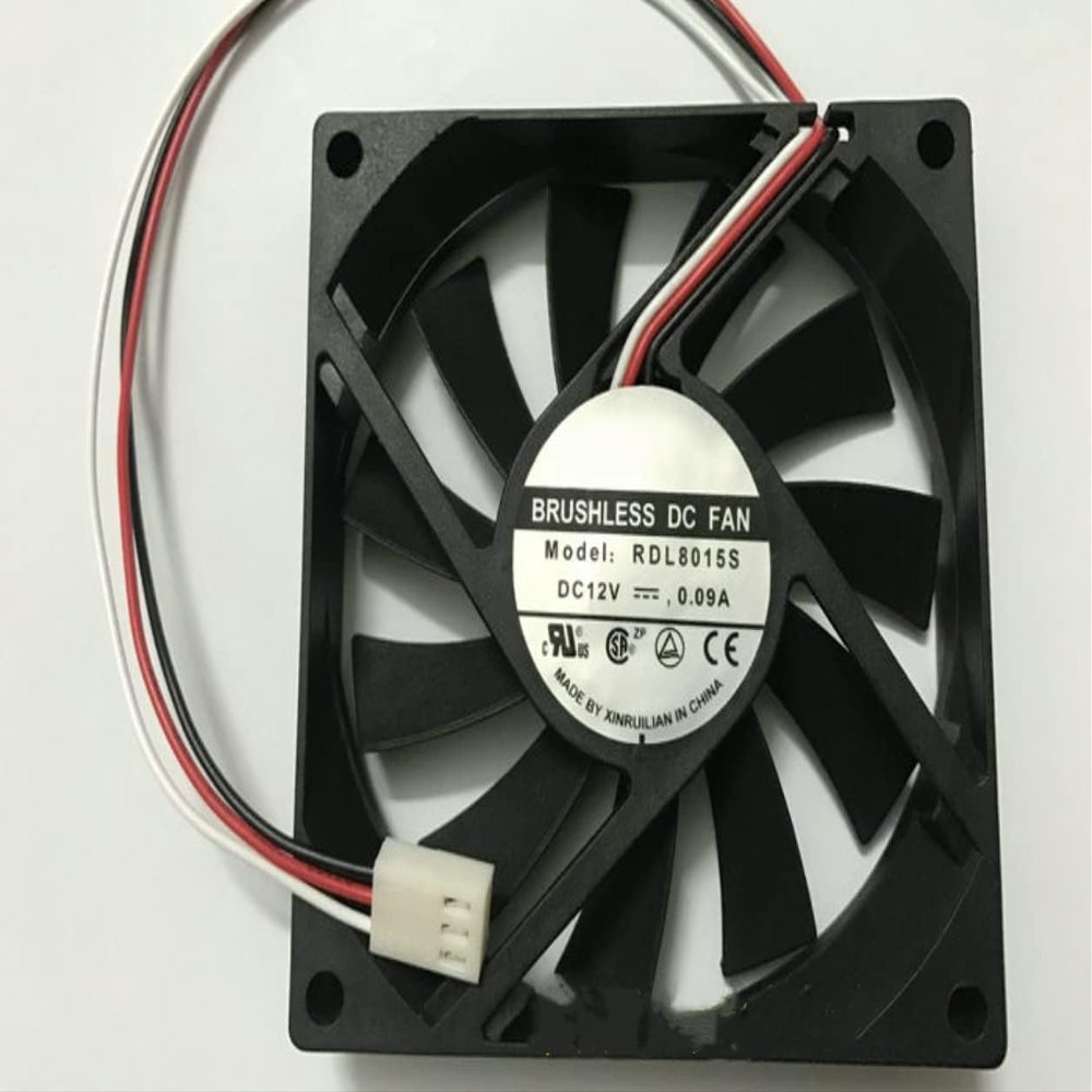 Cooling Fan DC12V 80mm 8015 for RDL8015S 0.09A 80x80x15mm Cooling Fan