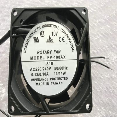 Cooling Fan 220V/240V 80mm 8025 for FP-108AX S1B 0.12/0.10A 80x80x25mm Cooling Fan