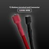 Auttoop Wire Harness Connector Compatible with 12-Volt Ride On Vehicle with red 2 pins Connector Black view 4