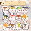 Dino Fossil Eggs Dinosaur Toys - 12 Dinosaur Eggs Dig Excavation Kit w Play Mat for Kids Ages 5-7 Easter Basket Essentials STEM Toy Christmas Birthday Gift for Boys Girls 3 4 5 6 7 8 + 8-13 Years Old view 4