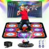 Acelufly Eletrionic Dance Mat for TV with HD Camera, Non-Slip Dance Pad for Girls Boys, Dance Game Mat Xmas B-Day Gifts for Kids Adults (Black) view 1