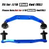 RCHuiWow RC Body Mount Upgrades Part for 1/10 Slash 4x4/Slash 4x4 VXL,Alloy Aluinum Body Mount Body Post,Replace #6815R,Navy Blue view 2