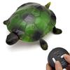 Tipmant Cute RC Turtle Remote Control Tortoise Toy Realistic Simulation Electric Electronic Animal for Cat Toddler Kids Birthday (Green) view 1