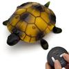Tipmant Cute RC Turtle Remote Control Tortoise Toy Realistic Simulation Electric Electronic Animal for Cat Toddler Kids Birthday (Brown) view 1