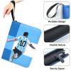 400 Pockets Soccer Card Binder for Soccer Cards 2025 2026,Portable Waterproof Storage Bag with Removable Sleeves for Topps Sports Cards Collectors view 4