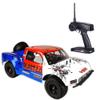 STEDMZ Two-Speed Nitro RC Car for Adult 1/10 20.9IN Gas-Engine Remote Control Truck 70KM/H 2.4G 18CXP Nitro Engine Short Course Rally Vehicle All Terrain Off Road Racing Car 80cc Fuel Tank (White) view 1