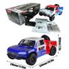 STEDMZ Two-Speed Nitro RC Car for Adult 1/10 20.9IN Gas-Engine Remote Control Truck 70KM/H 2.4G 18CXP Nitro Engine Short Course Rally Vehicle All Terrain Off Road Racing Car 80cc Fuel Tank (White) view 2