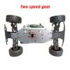 STEDMZ Two-Speed Nitro RC Car for Adult 1/10 20.9IN Gas-Engine Remote Control Truck 70KM/H 2.4G 18CXP Nitro Engine Short Course Rally Vehicle All Terrain Off Road Racing Car 80cc Fuel Tank (White) view 4