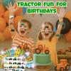 48PCS Tractor Party Favors - 24PCS Tattoos & 24PCS Slap Bracelets - Farm-Themed Birthday Supplies, Green Tractor Decorations, Classroom Prizes, Gifts for Boys & Girls view 4