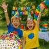72PCS Building Block Party Favors - 48PCS Pre-cut Tattoos & 24PCS Slap Bracelets - Birthday Party Supplies, Classroom Prizes, Carnival Gifts, Christmas Decorations for Boys & Girls view 4