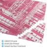 1000 Piece Jigsaw Puzzle for Adults Personalized Picture Puzzle Pink Piano Notes Customized Wooden Puzzle for Family, Birthday, Wedding, Game Nights Gifts, 29.5"x19.7" view 3
