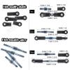 RCMYou Upgrades Part for 1/10 Slash 4x4/Slash 4x4 VXL,Alloy Turnbuckles Camber Links,Caster Block,Steering Blocks,Rear Stub Axle Carriers,Body Mounts,Suspension Arm,Titanium view 4