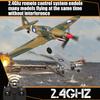 ANBURI RC Plane 4-CH RC Airplane  RC Airplane Ready to Fly Upgrade P-40 Warhawk Remote Control Airplanes for Beginners Adult with Beginners with Xpilot Stabilization System view 3