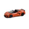 1/64 2021 Chevrolet Corvette Stingray Convertible Orange, GL Muscle 13310-F view 1