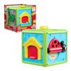 Just Play CoComelon 6-inch Busy Block, Educational and Early Learning Activity Cube, Kids Toys for Ages 06 Month view 1