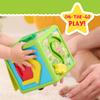 Just Play CoComelon 6-inch Busy Block, Educational and Early Learning Activity Cube, Kids Toys for Ages 06 Month view 2