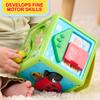 Just Play CoComelon 6-inch Busy Block, Educational and Early Learning Activity Cube, Kids Toys for Ages 06 Month view 4