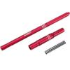 GLOBACT Aluminum Center Slider Driveshaft Set for ARRMA 1/8 Mojave 4X4 4S BLX Upgrade Parts Replace ARRMA ARA311170 (Red) view 1