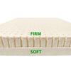 ORGANIC TEXTILES Organic Latex Baby Dual Zone Playard Mattress Topper with Wool Cover - Made in USA - 3" (Playard, 38"x26") view 2
