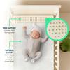 ORGANIC TEXTILES Organic Latex Baby Dual Zone Playard Mattress Topper with Wool Cover - Made in USA - 3" (Playard, 38"x26") view 4