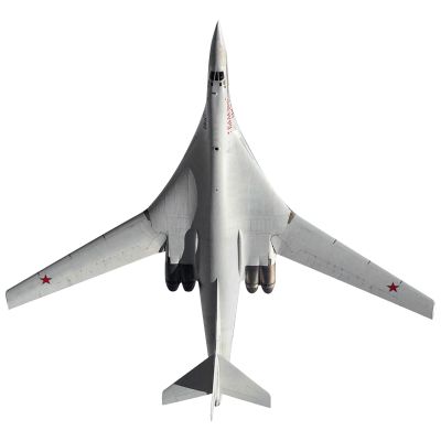 ZEZEFUFU 1/72 Scale Tupolev Tu-160 Black Jack Bomber Plane Model Handmade DIY Paper Model (Unassembled Kit)