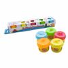 BAZIC Products Modeling Dough 1 Oz, 5 Fluorescent Colors, Non Toxic Soft DIY Modeling Clay with Mold Caps for Art and Crafts, Sculpting, ren, 1-Pack view 1