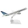 ZEZEFUFU 1:400 Airplane Model A320 Air BUSAN Metal Plane Model Home Office Decoration Gifts view 1