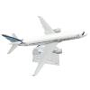 ZEZEFUFU 1:400 Airplane Model A320 Air BUSAN Metal Plane Model Home Office Decoration Gifts view 2