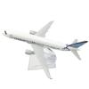 ZEZEFUFU 1:400 Airplane Model A320 Air BUSAN Metal Plane Model Home Office Decoration Gifts view 3