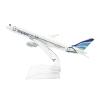 ZEZEFUFU 1:400 Airplane Model A320 Air BUSAN Metal Plane Model Home Office Decoration Gifts view 4