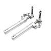 VERBANA Airplane Landing Gear, 1 Pair RC Model Airplane 6mm Height 70mm to 175mm Spring Back Damping Kneeling Landing Gear Retract 3-4kg Kit for RC Model Airplane Plane Accessories (Color : 1Pair D6. view 3