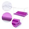 WMM Minifigure Display Case for Action Figures Blocks, Dustproof Acrylic Display Box Storage with 3 Movable Steps for Collection Models Minifigures, Bricks Blocks Toys view 3