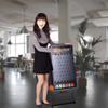 FixtureDisplays 18.4 L x 14.5 W X 30" H Prize Drop Plinko Board Foldable Stand Disk Drop Board Game, Customizable 6 Slots with 10 Orange Pucks for Carnival Tradeshow Party 15728-NEW-NF view 2