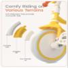 besrey Toddler Tricycle with Bell, Kids Tricycle Age 18 Months to 5 Years, Kids Trike, Toddler Bike for 1.5-5 Year Olds, Baby Trike, Gifts & Toys for Boys & Girls, Yellow view 4