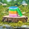 Lesnala 48 PCS Easter Rubber Wristband Theme Party Silicone Bracelet for Kids Teens Women Men Gifts Holiday Accessories Basket Stuffers Supplies view 2