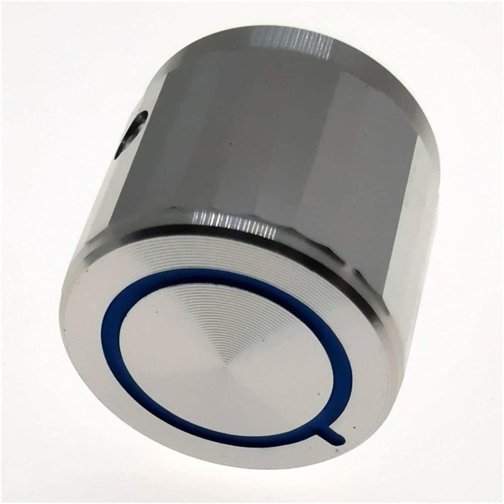 FFIME Industrial Switches Aluminum Rotary Potentiometer Knob Audio knob Guitar Knob Switch Knob 20x17mm Silver Switches