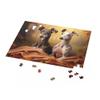 1000 Piece Jigsaw Puzzle for Adults Kids,Italian Greyhound Dogs in Autumn Park Animal Jigsaw, Dogs in Forest - Wooden Puzzles Family Game Preschool Toys Home Decoration Dog Lovers Gift view 2