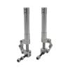 VERBANA Airplane Landing Gear, 1 Pair RC Model Airplane Aluminum 70mm to 175mm Spring Back Damping Kneeling Landing Gear Retract 3-4kg Kit Replacement Part for RC Model Airplane Plane Accessories (Co view 4