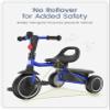 besrey Toddler Tricycle with Bell, Kids Tricycle Age 18 Months to 5 Years, Kids Trike, Toddler Bike for 1.5-5 Year Olds, Baby Trike, Gifts & Toys for Boys & Girls, Blue view 3