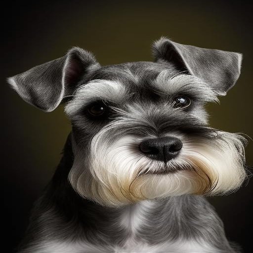 1000 Piece Jigsaw Puzzle for Adults -Schnauzer Pattern Wooden Jigsaw Puzzle - Interactive Fun Puzzle for Family - DIY Home Decor