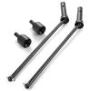 2pcs Steel Front CVD Drive Shafts with Drive Cup for 1/5 KRATON 8S RC Truck Upgrade view 1