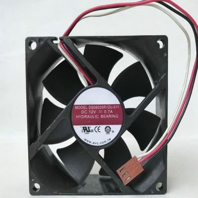 Cooling Fan 12V 80mm 8025 for DS08025R12U-011 0.70A 80x80x25mm Cooling Fan