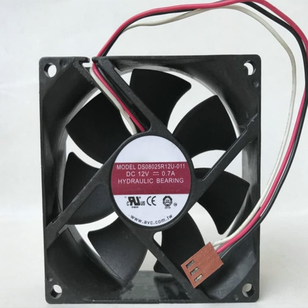 Cooling Fan 12V 80mm 8025 for DS08025R12U-011 0.70A 80x80x25mm Cooling Fan