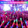 wellent 68 PCS LED Foam Glow Sticks Bulk, Glow in the Dark Party Supplies with 3 Modes Colorful Flashing, Neon Party Favors for Birthday, Wedding, Carnival, Concert, Halloween Glow Sticks view 2