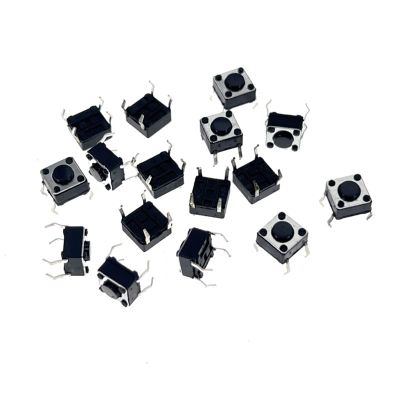 100PCS/Lot 6 * 6 * 4.3mm Tact Switch Push Button DIP 4 Pin Tactile Push Button LCD Screen Monitor 6X6X4.3MM Micro Switch New